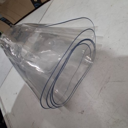 ROYHOM CLEAR TABLE COVER PROTECTOR - 60" X 36" - CLEAR image 3