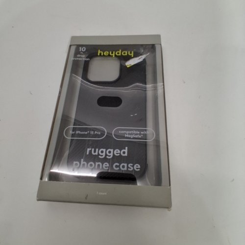 HEYDAY RUGGED MAGSAFE PHONE CASE FOR IPHONE 15 PRO - BLACK image 3