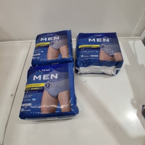 54PK TENA MEN PROTECTIVE UNDERWEAR - MAXIMUM ABSORBENCY - EXTRA LARGE image 3