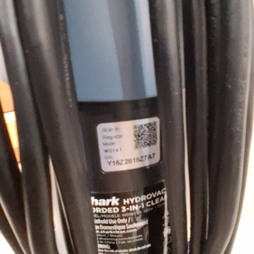 3-IN-1 SHARK HYDROVAC MESSMASTER WET DRY VACUUM - BLUE (MODEL: WD161) image 3