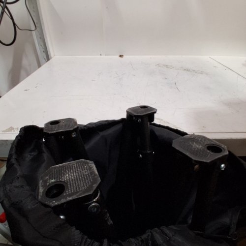 HEATED OVERSIZE CAMPING CHAIR WITH POCKETS & CUPHOLDERS - 500LBS MAX - GREY/BLACK/ORANGE image 7