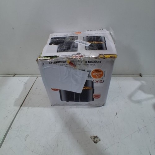 CHEFMAN MINI TURBOFRY TOUCH DIGITAL AIR FRYER - 2L - GREY (MODEL:RJ38-2T-GREY) image 6
