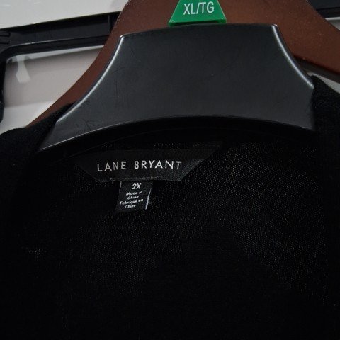 LANE BRYANT CARDIGAN - SIZE 2X - BLACK image 3
