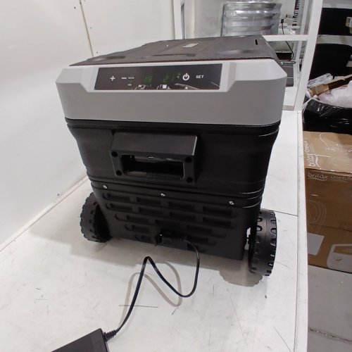 EUHOMY REFRIGERATOR DUAL ZONE ELECTRIC COOLER - 35QT - 12V - 25" - GREY/BLACK (MODEL: CF018-35BL-CAEH) image 6
