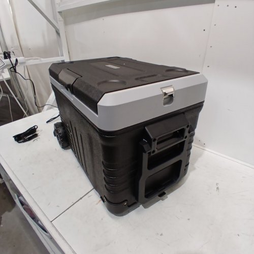 EUHOMY REFRIGERATOR DUAL ZONE ELECTRIC COOLER - 35QT - 12V - 25" - GREY/BLACK (MODEL: CF018-35BL-CAEH) image 8