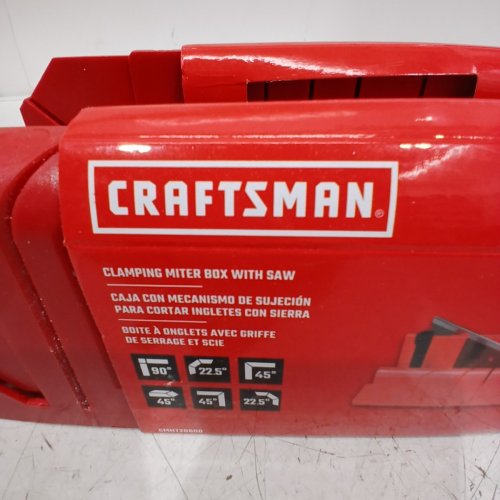 CRAFTSMAN MITER SAW WITH CLAMPING MITER BOX - 12" - RED (MODEL: CMHT20600) image 3