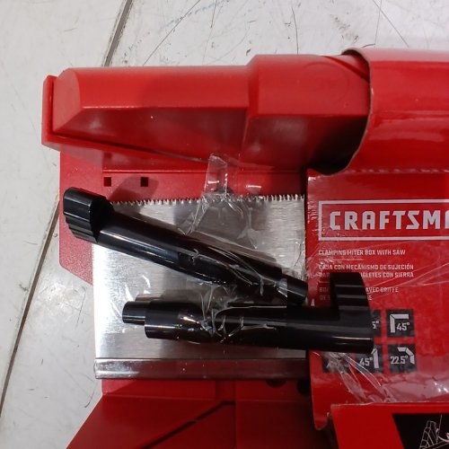 CRAFTSMAN MITER SAW WITH CLAMPING MITER BOX - 12" - RED (MODEL: CMHT20600) image 5