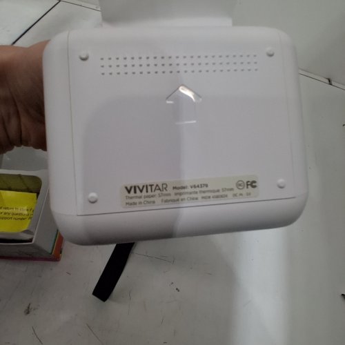 VIVITAR INSTAPRINT DIGITAL CAMERA - 57 MM THERMAL PAPER - WHITE (MODEL: V64179) image 3