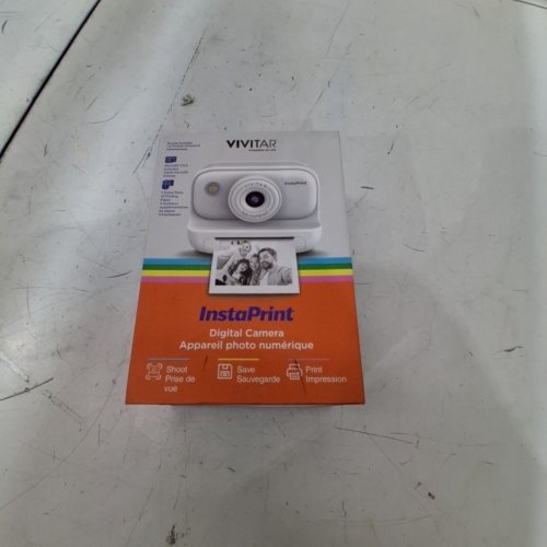 VIVITAR INSTAPRINT DIGITAL CAMERA - 57 MM THERMAL PAPER - WHITE (MODEL: V64179) image 6