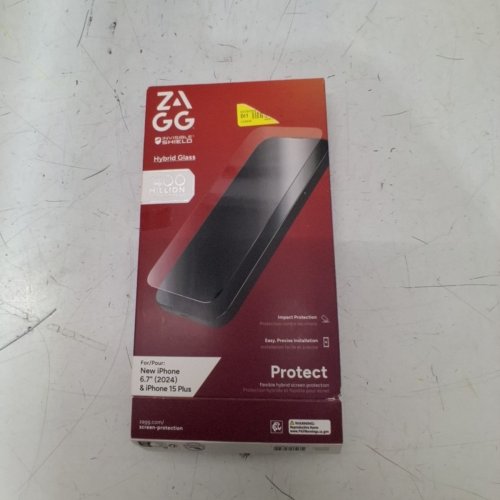 ZAGG HYBRID GLASS SCREEN PROTECTOR FOR IPHONE 15/15 PLUS image 3