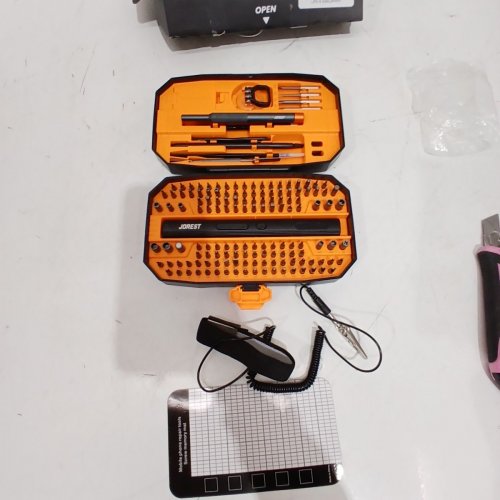 152-IN-1 JOREST PRECISION SCREWDRIVER SET - BLACK/ORANGE image 3
