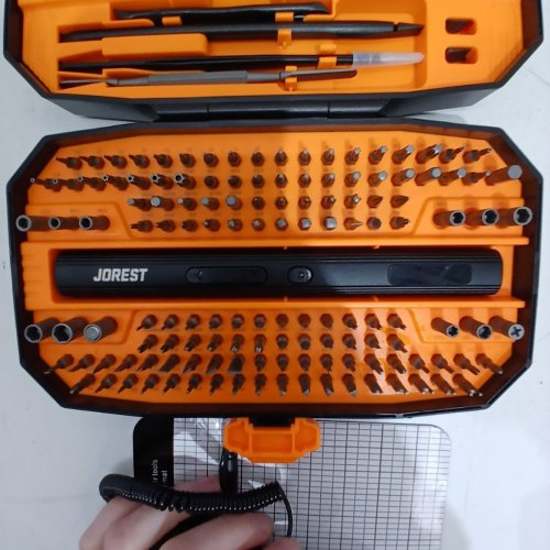 152-IN-1 JOREST PRECISION SCREWDRIVER SET - BLACK/ORANGE image 6