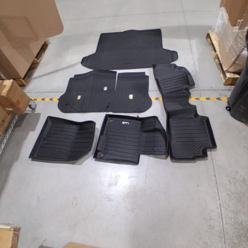 6PC EPLTION ALL WEATHER FLOOR MATS BOTH ROWS AND TRUNK LINER - FOR KIA SPORTAGE 2023-2026 - BLACK image 2