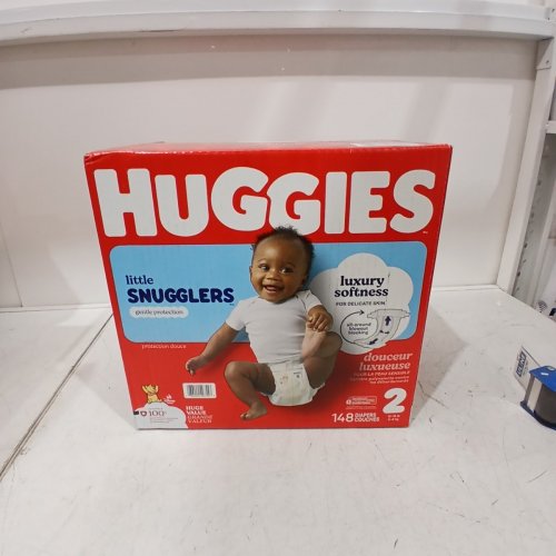 148PK HUGGIES LITTLE SNUGGLERS BABY/INFANT DIAPERS WITH GENTLE SKIN PROTECTION - SIZE 2 (12-18LBS) - WINNIE THE POOH image 2