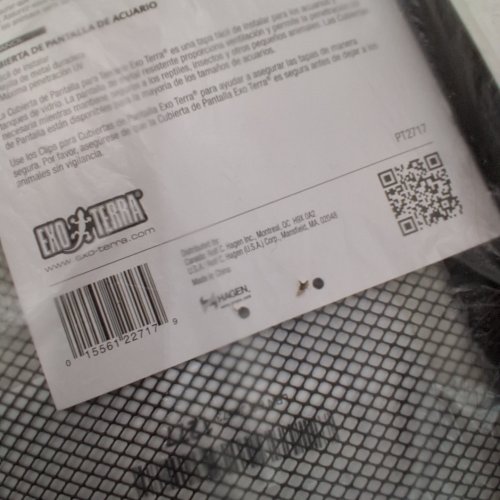 EXO TERRA SCREEN COVER - 48" X 18" - BLACK (MODEL: PT2717) image 3