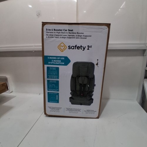 SAFETY 1ST 3-IN-1 HARNESS BOOSTER CAR SEAT - 100LB MAX - MINERAL GREEN - (MODEL: 22276CMIG) image 5