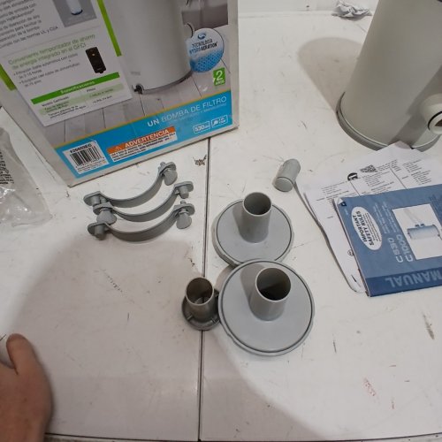 INTEX C530 KRYSTAL CLEAR CARTRIDGE FILTER PUMP FOR ABOVE GROUND POOLS - 530 GPH- GREY (MODEL: 28603EG) image 5