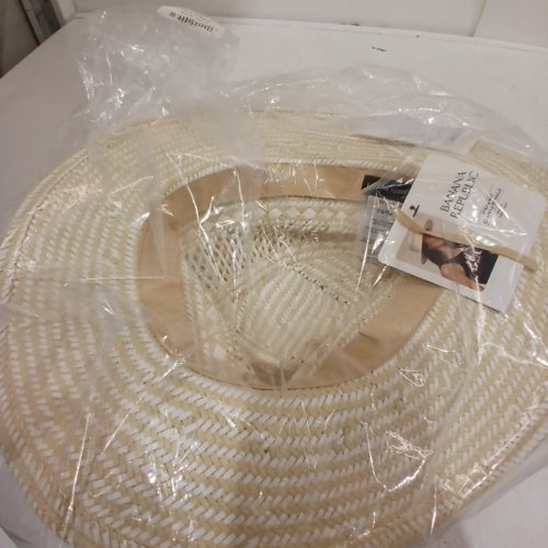 WOMEN'S BANANA REPUBLIC STRAW SUN HAT - NATURAL (MODEL: 1983041) image 4