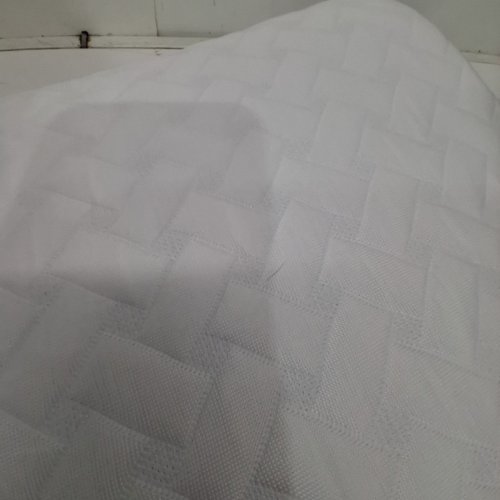 2PK CERVICAL MEMORY FOAM PILLOW FOR NECK PAIN RELIEF - STANDARD - WHITE/BLUE image 4
