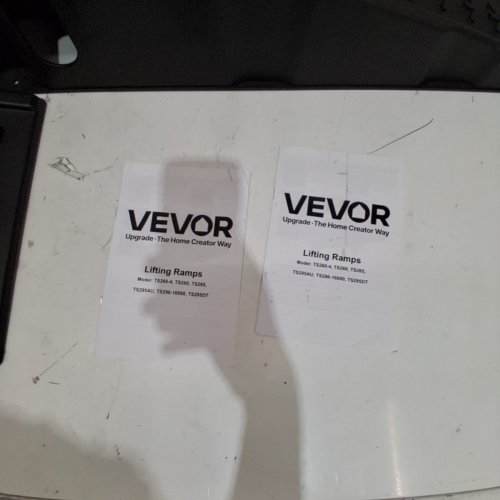 2PK VEVOR CAR RAMPS PORTABLE HIGH PROFILE CAR SERVICE RAMPS -16000 LBS -BLACK (MODEL:TS296-16000) image 3