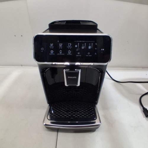 PHILIPS 3200 SERIES LATTEGO FULLY AUTOMATIC ESPRESSO MACHINE WITH BUILT-IN GRINDER & MILK FROTHER - BLACK (MODEL: EP3241/54) image 4