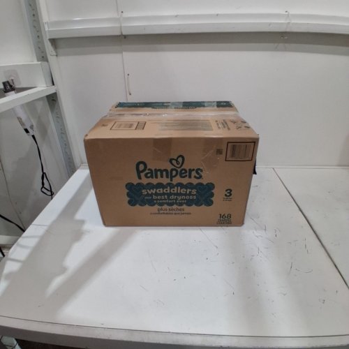 136PK PAMPERS SWADDLERS DISPOSABLE DIAPERS - SIZE 3 (13-26LBS) image 5