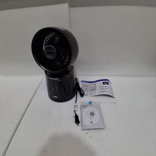 DREO TURBOCOOL 516S MISTING COOLING FAN WITH 150°+30°OMNI-DIRECTIONAL OSCILLATION, REMOTE, APP & RGB LIGHTS - 1.3L TANK - BLACK (MODEL: DR-HEC006S) image 3