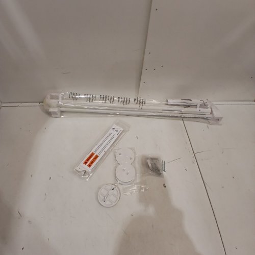 RETRACTABLE BABY GATE EXTRA WIDE SAFETY GATE - 33" X 55" - WHITE (MODEL: SH20) image 2