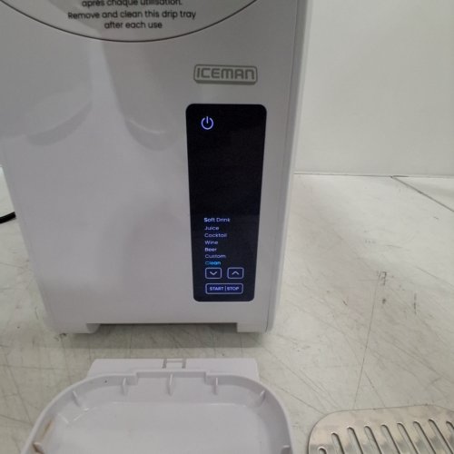 ICEMAN SLUSH-EASE SLUSHY MAKER WITH CUSTOMIZABLE THICKNESS - 68OZ - WHITE (MODEL: RJ62-WHITE-CA) image 2