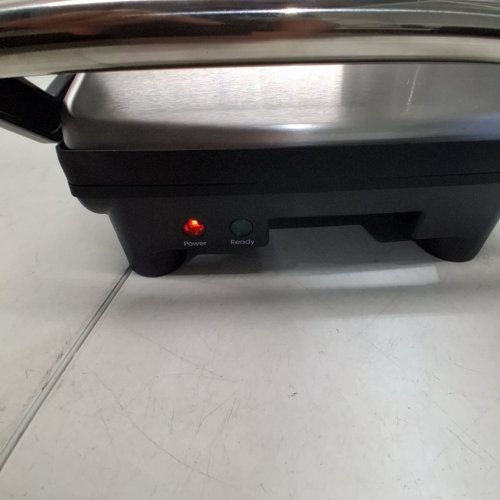 CHEFMAN 3-IN-1 GRILL & PANINI PRESS - STAINLESS STEEL (MODEL: RJ02-180-4) image 2