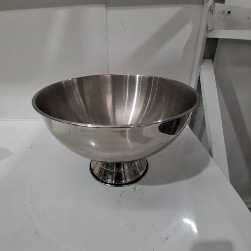 ICE BUCKET STAINLESS STEEL LARGE CAPACITY FAMILY RESTAURANT CHAMPAGNE BASIN - 15.75" X 9.75" - STAINLESS STEEL image 2