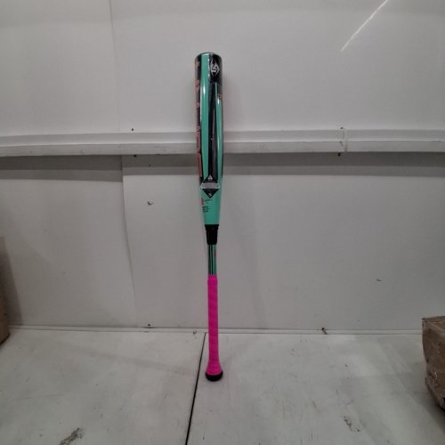 LOUISVILLE SLUGGER SOFTBALL BAT - 31" / -5 - 26OZ - TEAL, PINK AND BLACK (MODEL: SLSRX5-26) image 2