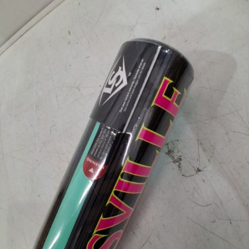 LOUISVILLE SLUGGER SOFTBALL BAT - 31" / -5 - 26OZ - TEAL, PINK AND BLACK (MODEL: SLSRX5-26) image 4