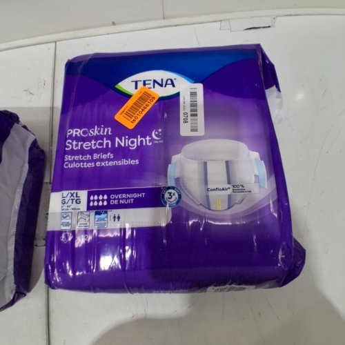 24PK ADULTS UNISEX TENA PROSKIN OVERNIGHT ABSORBENCY PADS - L/XL image 3