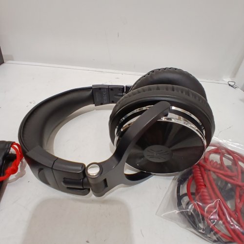 ONEODIO STUDIO PRO 10 MONITOR PROFESSIONAL DJ HEADPHONES FOLDABLE WIRED BASS STEREO HEADSETS & MICROPHONES DUAL-DUTY CABLE 6.3 MM AND 3.5 MM BLACK image 2
