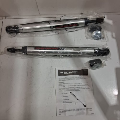 2PK ROUGH COUNTRY N3 SHOCK ABSORBERS FOR TOYOTA TACOMA 2024-2025 - SILVER/BLACK (ITEM: 760866-2) image 2