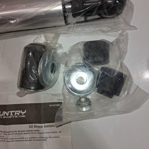 2PK ROUGH COUNTRY N3 SHOCK ABSORBERS FOR TOYOTA TACOMA 2024-2025 - SILVER/BLACK (ITEM: 760866-2) image 3
