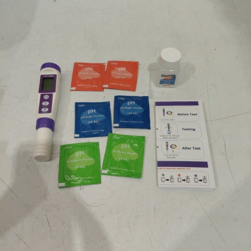 YONIK TESTING KIT HYDROGEN 6-IN-1 PH METER WATER QUALITY TESTER SET (MODEL: WATER QUALITY TESTER) image 2