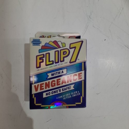 USAOPOLY FLIP 7: WITH A VENGEANCE CARD GAME - 3+ PLAYERS image 2