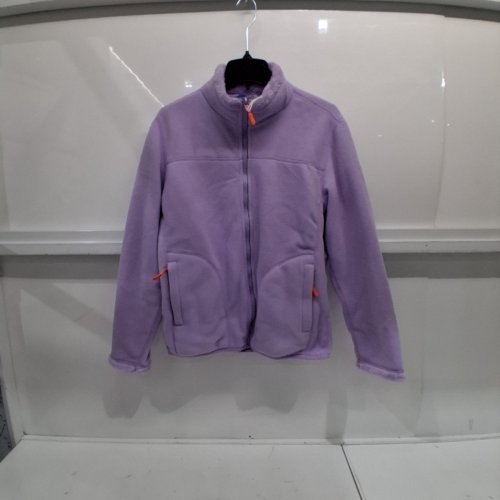 WOMEN'S FULL ZIP FLEECE JACKET - 3XL - LAVENDER (STYLE: M-22028) image 2