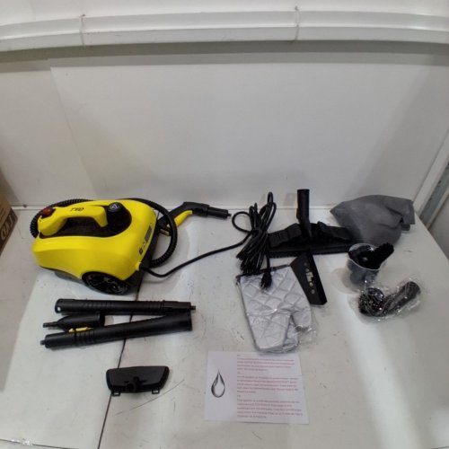 TVD MULTI-PURPOSE PROFESSIONAL HOUSEHOLD HIGH PRESSURE AND TEMPERATURE STEAM CLEANER WITH ACCESSORIES - 110V-120V - 320°F MAX - 52OZ MAX - YELLOW/BLACK (MODEL: SW608-A) image 3