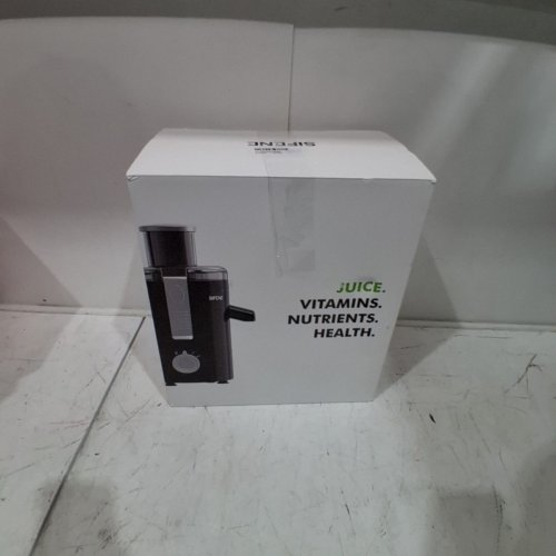 SIFENE BIG MOUTH CENTRIFUGAL JUICER - 350W - BLACK (MODEL: AMR512S) image 5