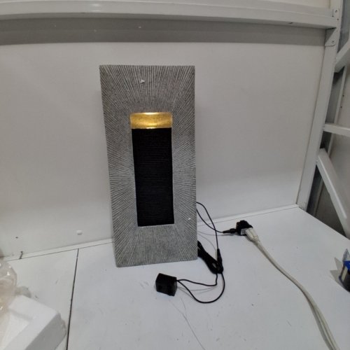 RECTANGULAR DECORATIVE WALL FOUNTAIN - TAN (MODEL: 17FM-W910TN) image 3