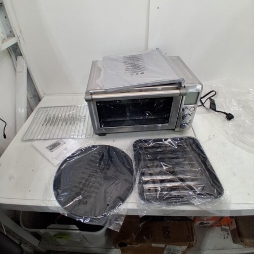 BREVILLE THE SMART OVEN PRO COUNTERTOP CONVECTION SMART OVEN - 1800W, 110-120V - BRUSHED STAINLESS STEEL - (MODEL: B0V845BSSUSC/A) image 3