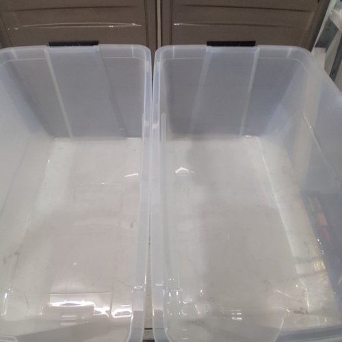 3PK IRIS STACK AND PULL STORAGE CONTAINERS - CLEAR (STYLE: TB-62) image 4