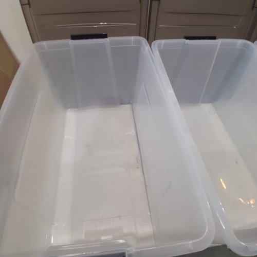 3PK IRIS STACK AND PULL STORAGE CONTAINERS - CLEAR (STYLE: TB-62) image 5