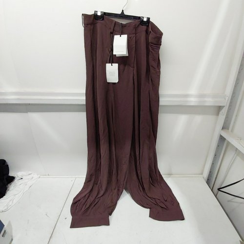 WOMEN'S REVOLVE FRONT SLIT BALLOON PANTS - EXTRA LARGE - BROWN image 2