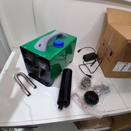 PORTABLE ALL-IN-ONE DIESEL AIR HEATER WITH REMOTE CONTROL - GREEN image 3