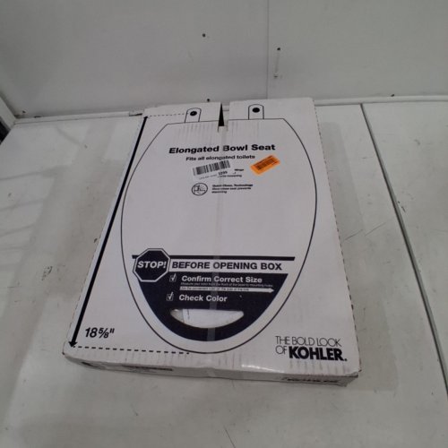 KOHLER READYLATCH QUIET-CLOSE ELONGATED TOILET SEAT - 18 5/8" - WHITE (MODEL: K-24764-RL-0) image 3