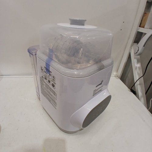 GROWNSY EASECLEAN PRO ALL-IN-ONE BOTTLE WASHERM STERILIZER AND DRYER - WHITE/BLACK/CLEAR (MODEL: ZMW-STHB01-3) image 2
